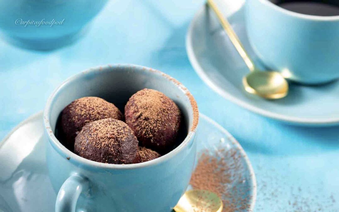 Mocha Dark Chocolate Truffles