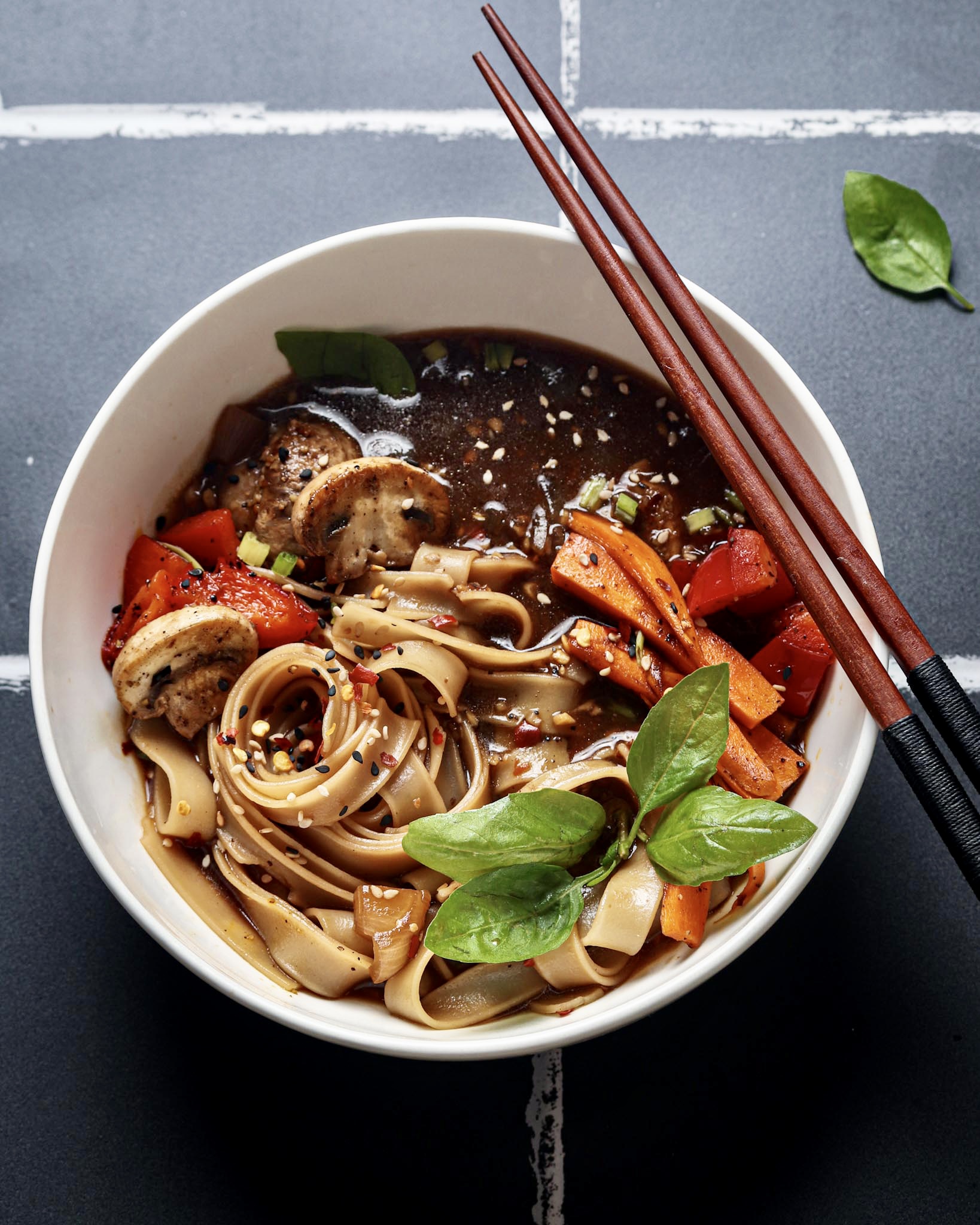 Noodles In Ginger Broth