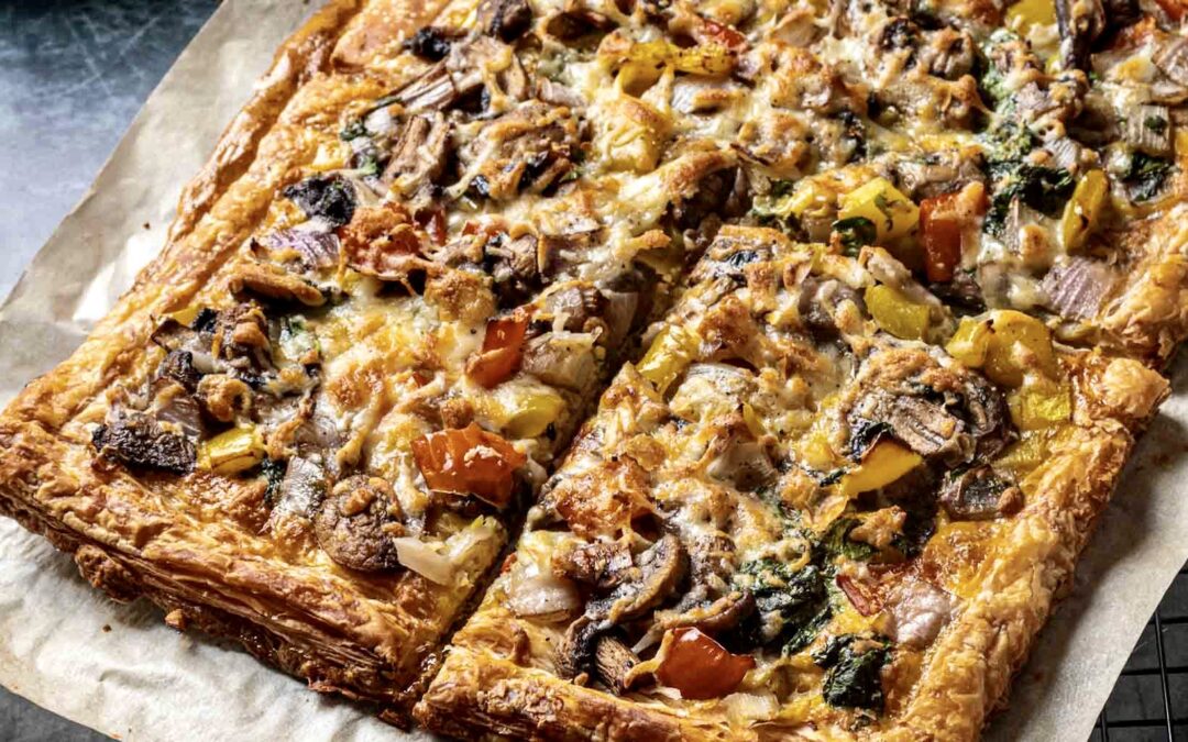 Savoury Puff Pastry Tart