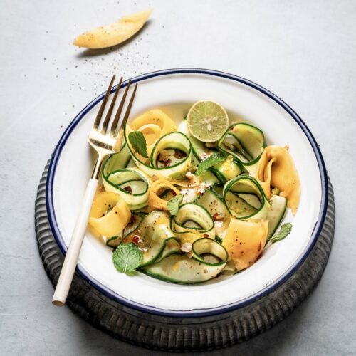 Asian Cucumber & Raw Mango Salad