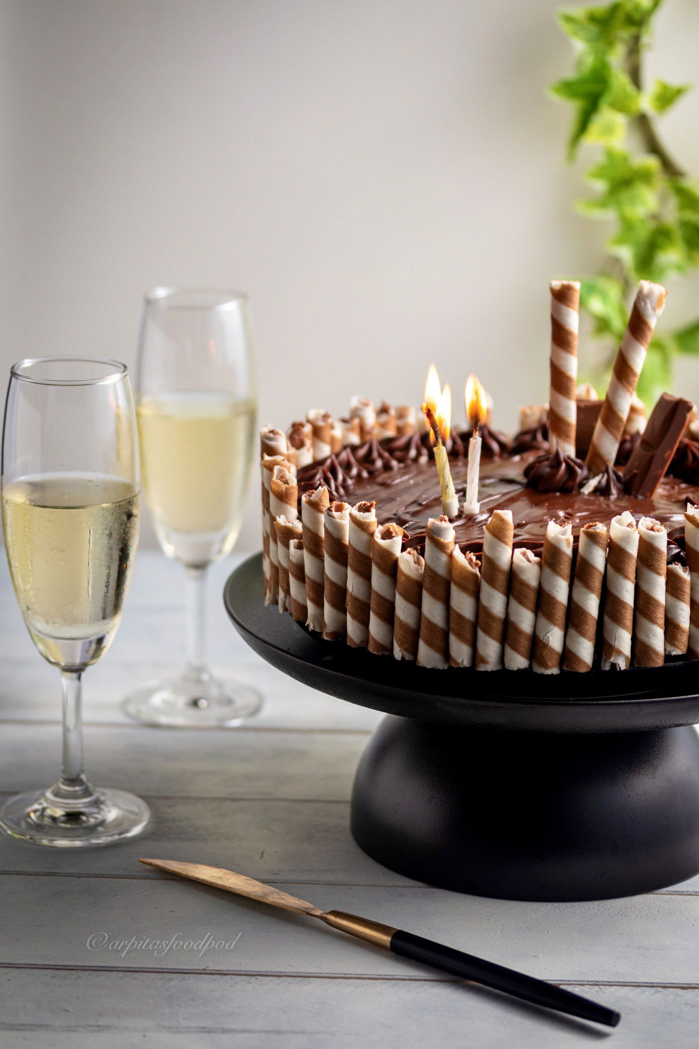 Chocolate overload birthday cake