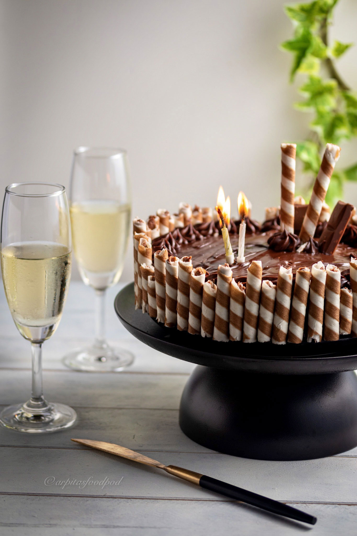 Peanut Butter Chocolate Celebration Cake - An Oregon Cottage