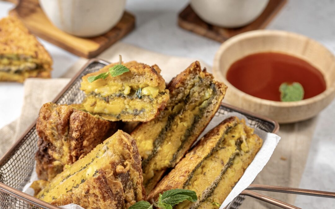 Indian Bread Pakora