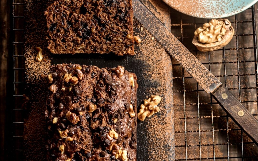 Whole Wheat Chocolate And Banana Loaf