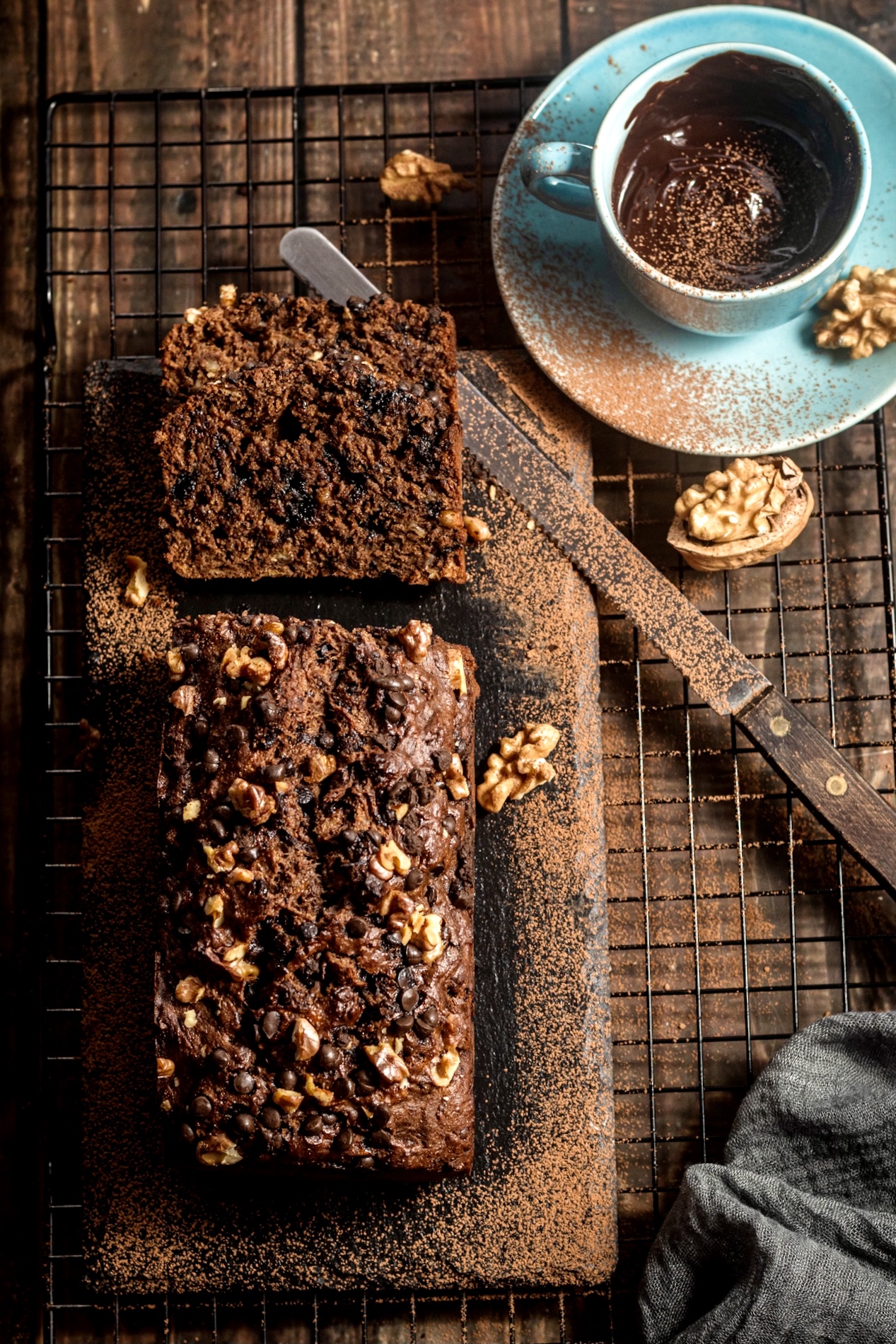 Whole Wheat Chocolate And Banana Loaf