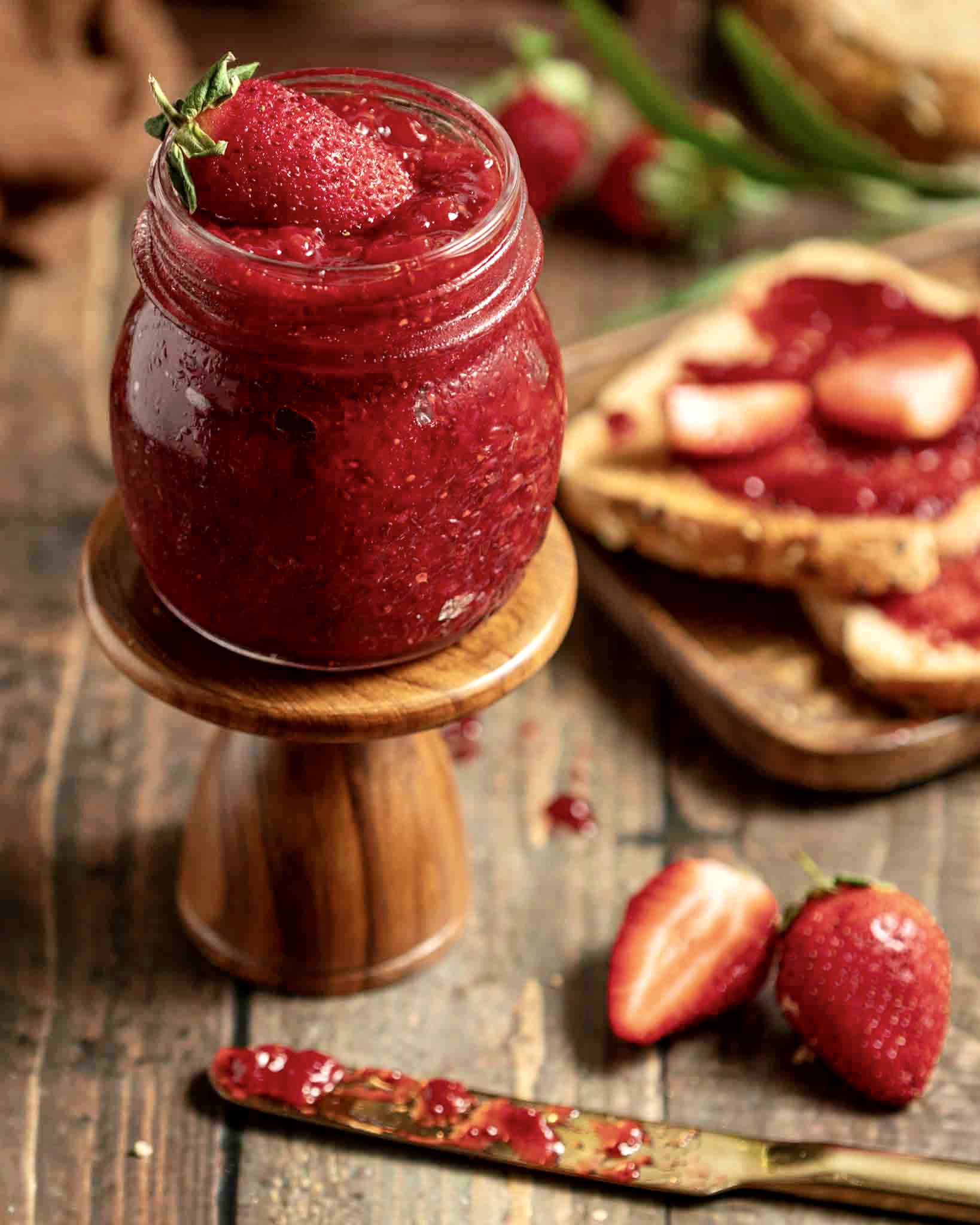 Strawberry And Chia Jam