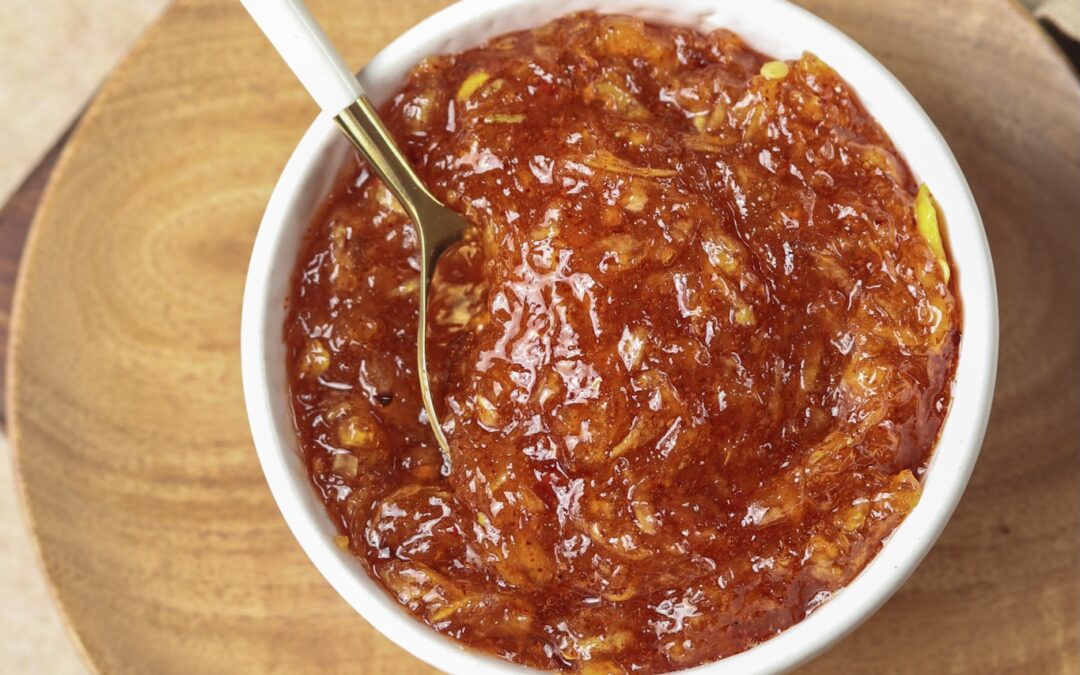 Hot Sweet And Tangy Aam Chunda