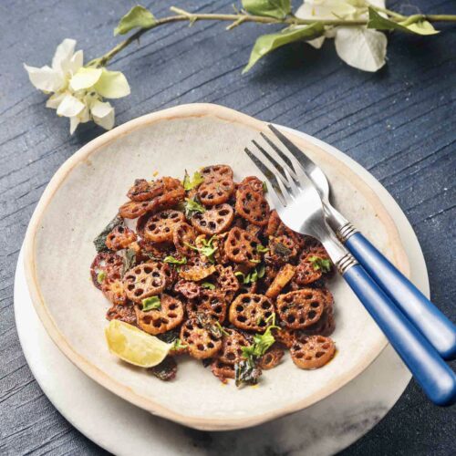 Lotus Stem Stir Fry