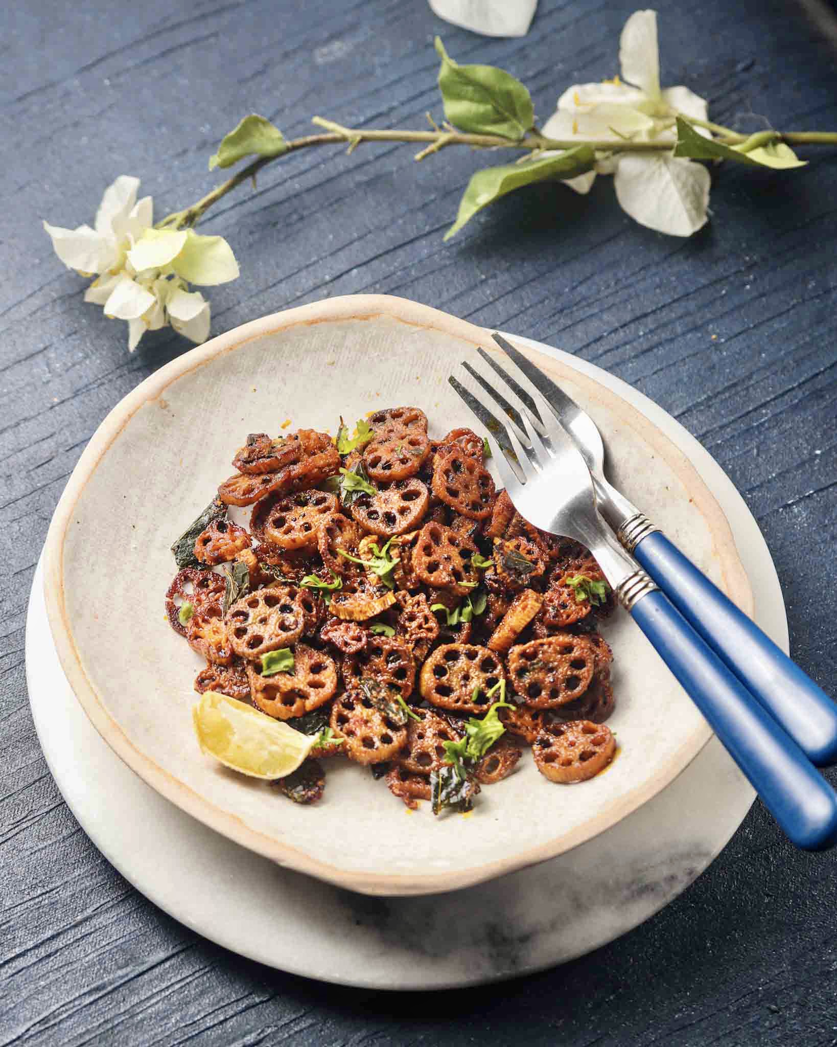 Lotus Stem Stir Fry