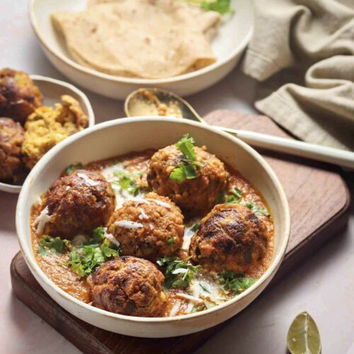 Lauki & Millet Kofta Curry