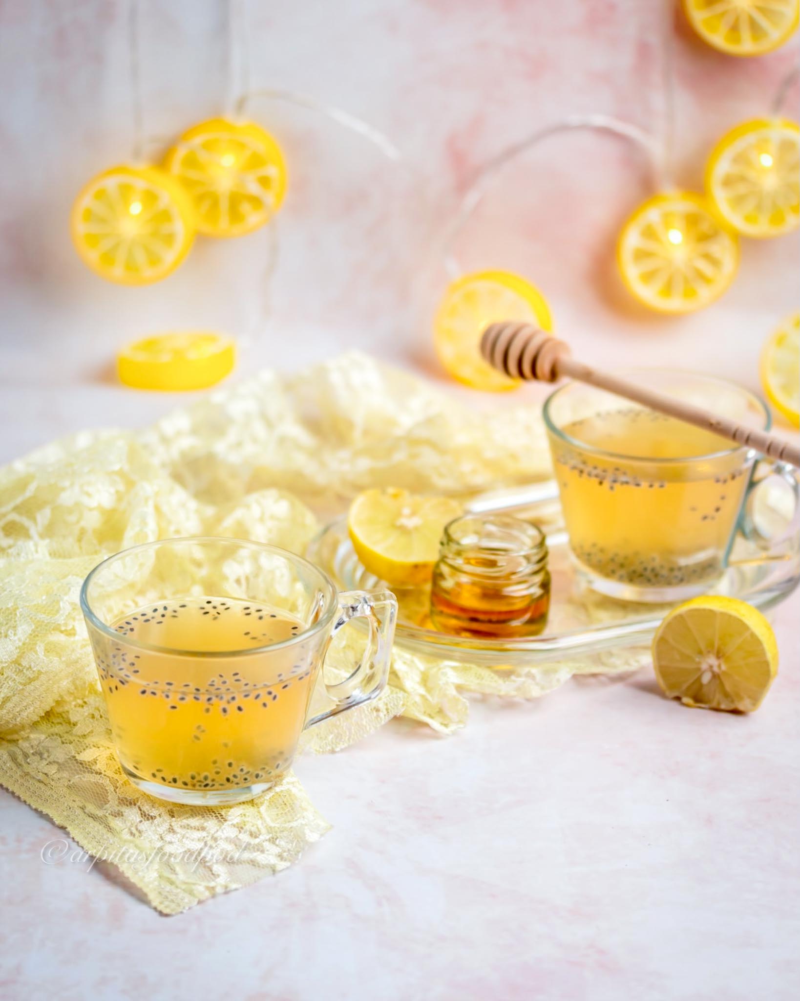 Spiced Ginger Lemon Tea