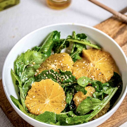 Tangerine & Arugula Salad