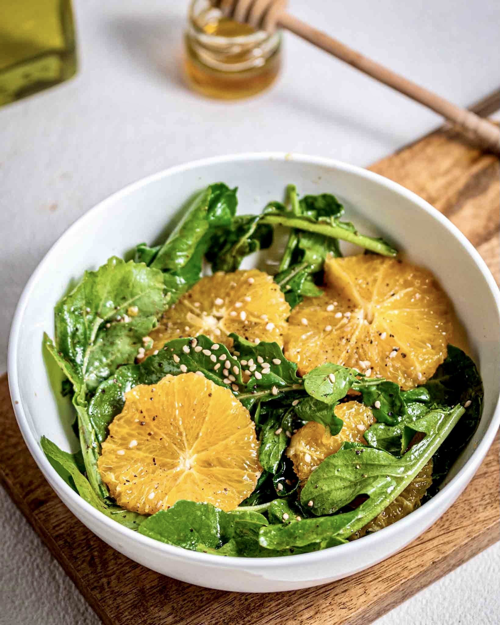 Tangerine & Arugula Salad