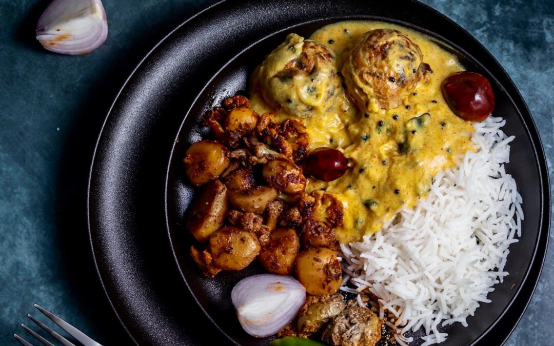 Kadhi Pakoda (Non fried)