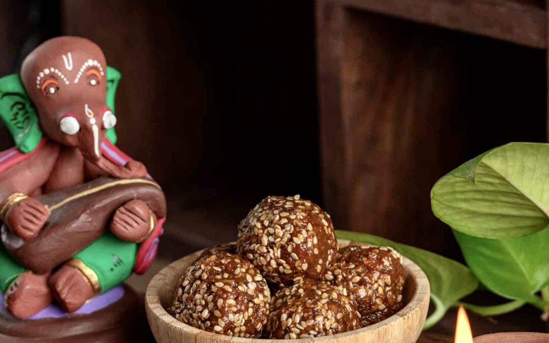 Coconut & Sesame Laddoos