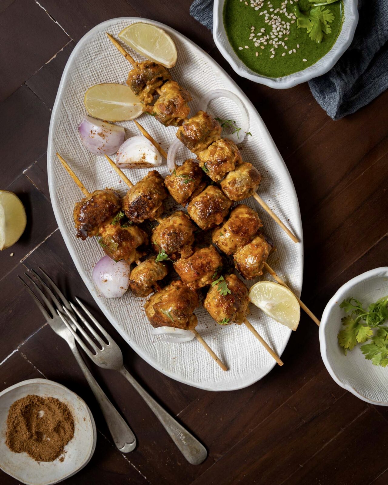 Tandoori Mushroom Tikka ArpitasFoodPod