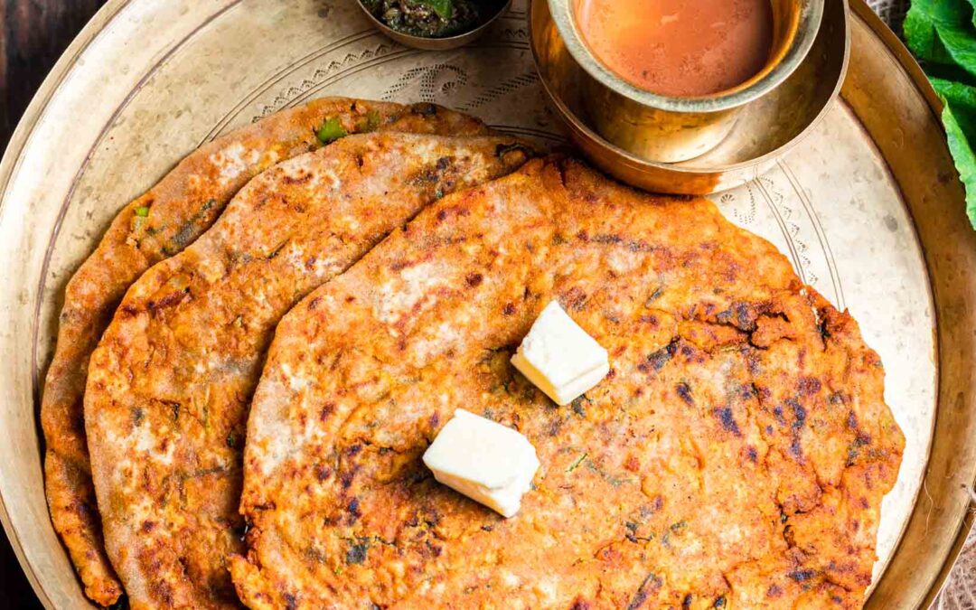 Mooli Parathas | Radish Stuffed Flatbreads