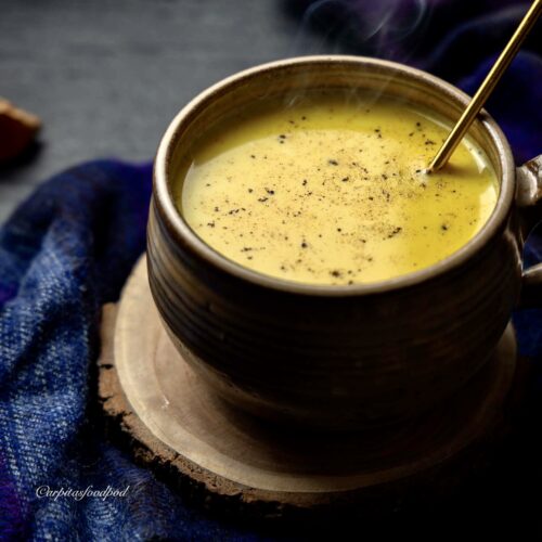 Haldi Doodh | Spiced Turmeric Latte | Golden Milk