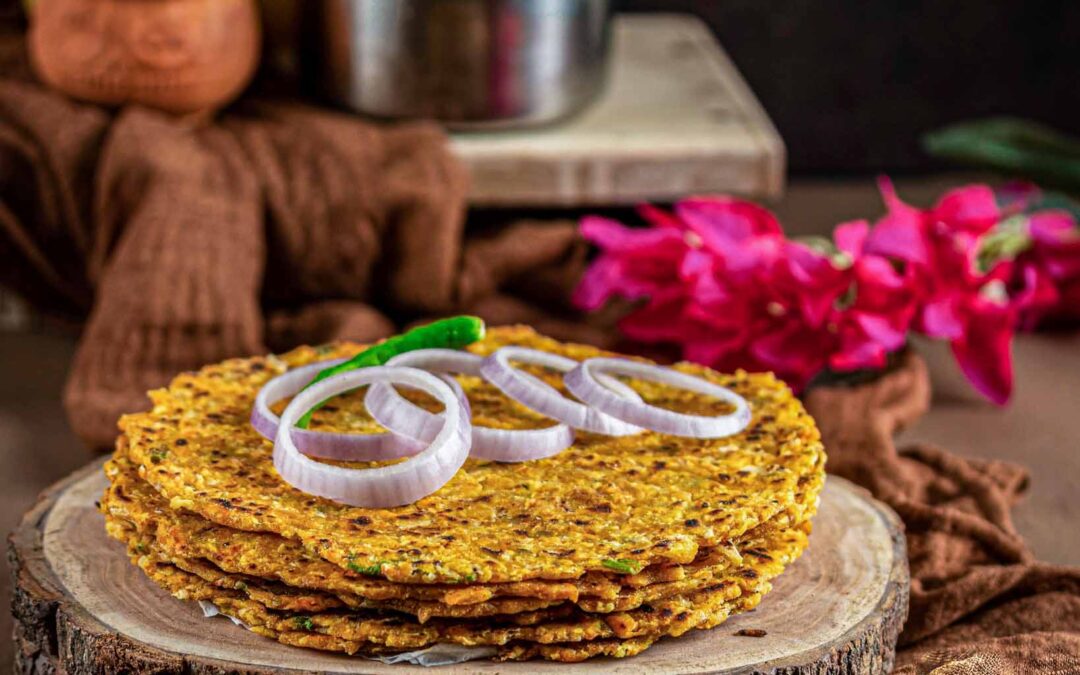 Cabbage & Carrot Paratha