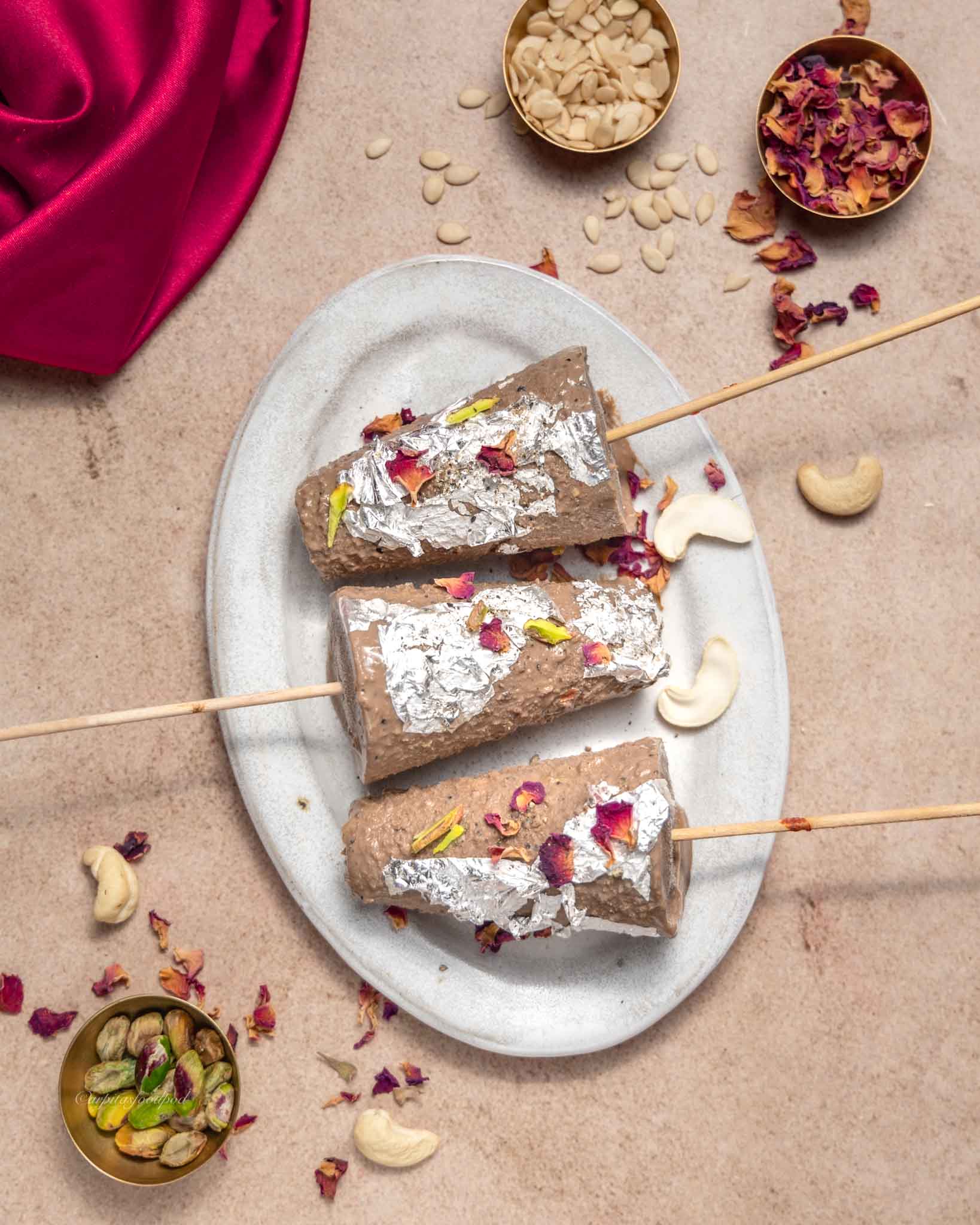 Thandai Badam Kulfi